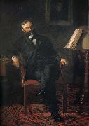 Thomas Eakins Dr. Brinton Sweden oil painting artist